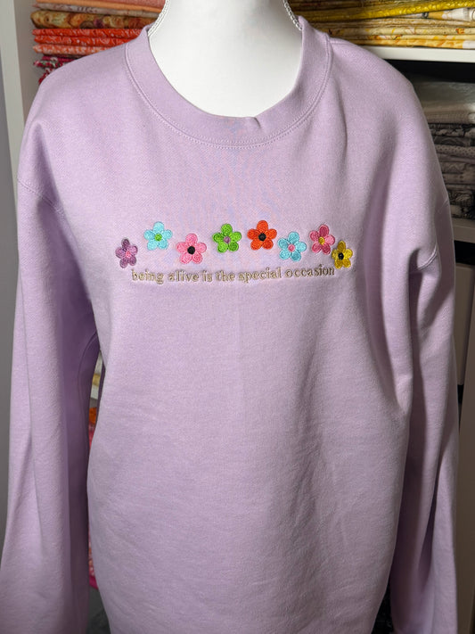 Being Alive Crewneck