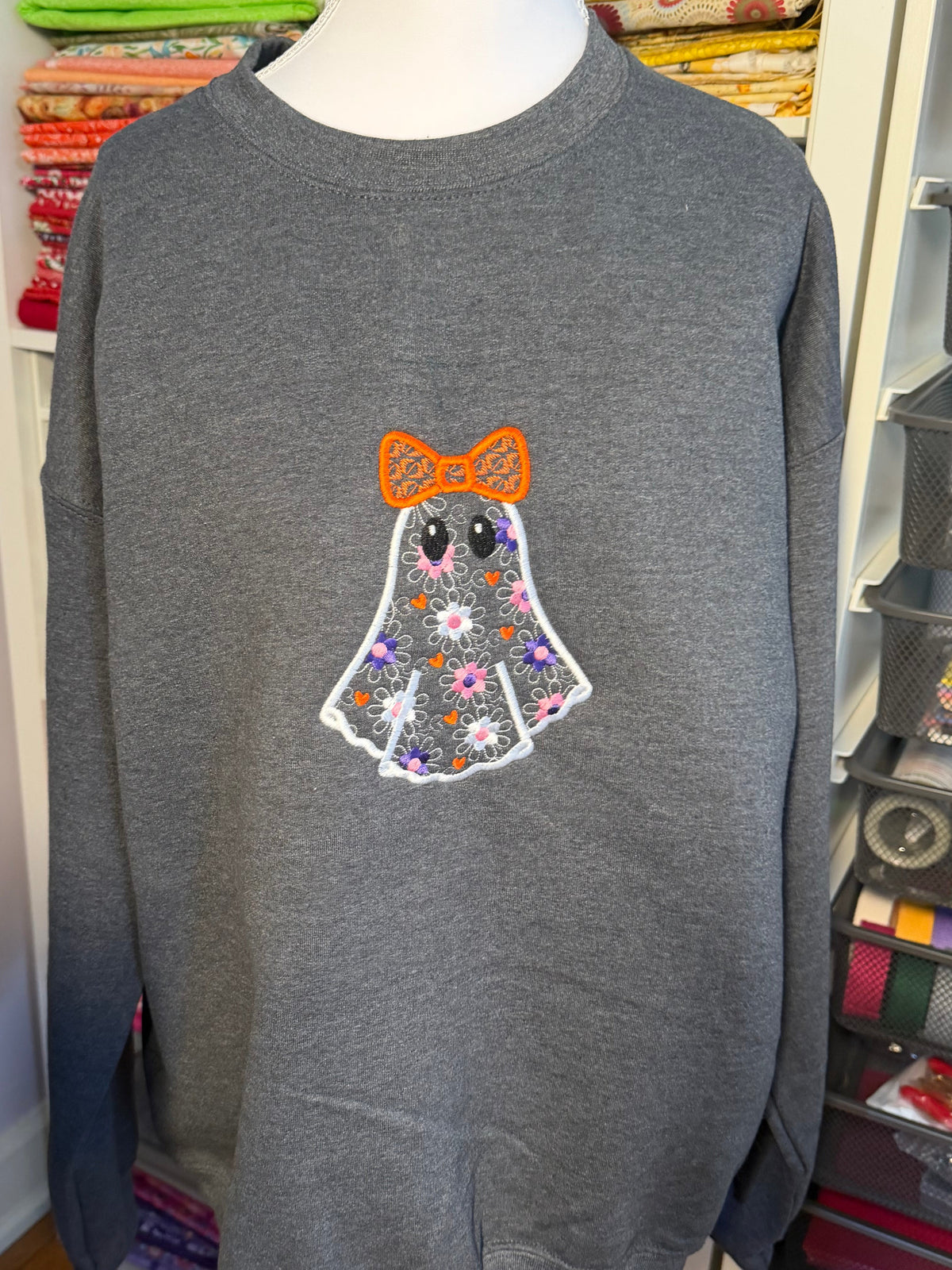 Lace Ghost Crewneck